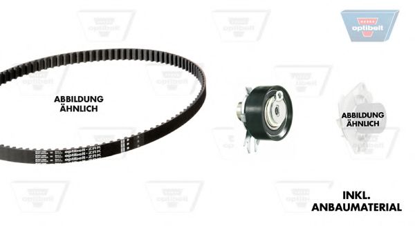 Set pompa apa + curea dintata 2