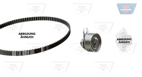 Set pompa apa + curea dintata 2