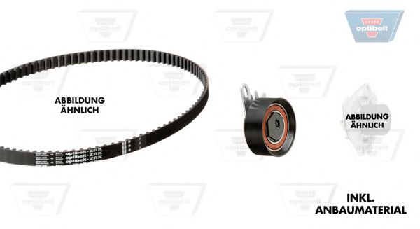 Set pompa apa + curea dintata 2