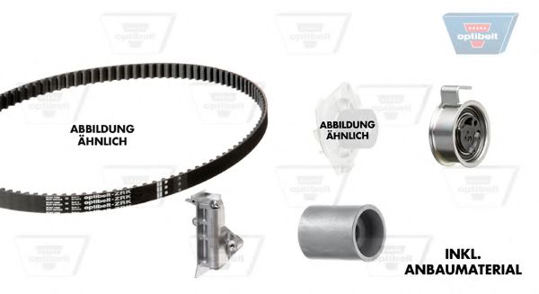 Set pompa apa + curea dintata 5
