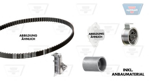 Set pompa apa + curea dintata 4