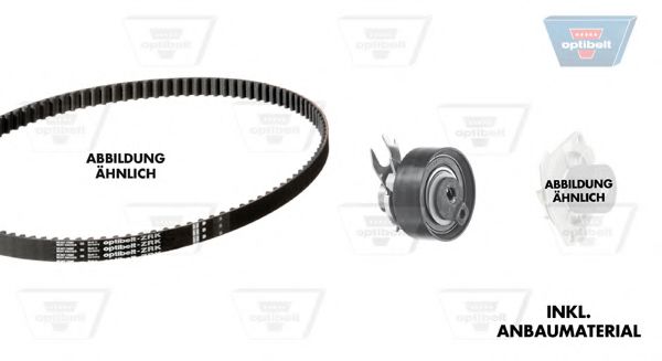 Set pompa apa + curea dintata 2