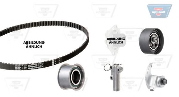 Set pompa apa + curea dintata 5