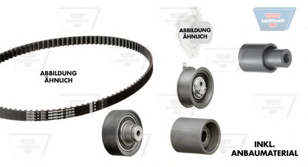 Set pompa apa + curea dintata 5