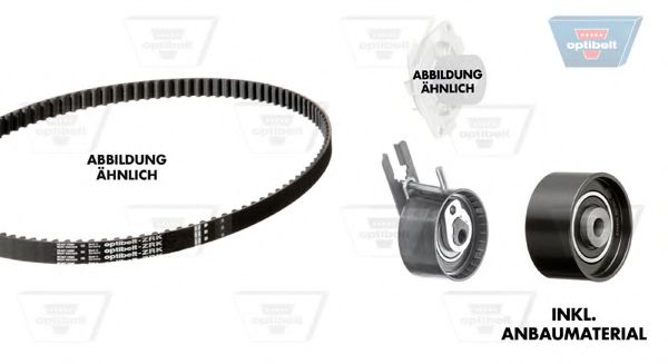 Set pompa apa + curea dintata 3