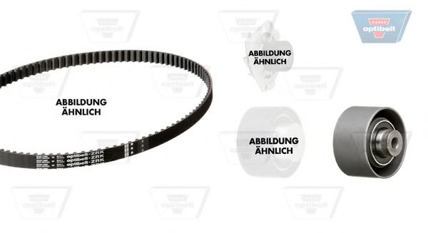 Set pompa apa + curea dintata 2