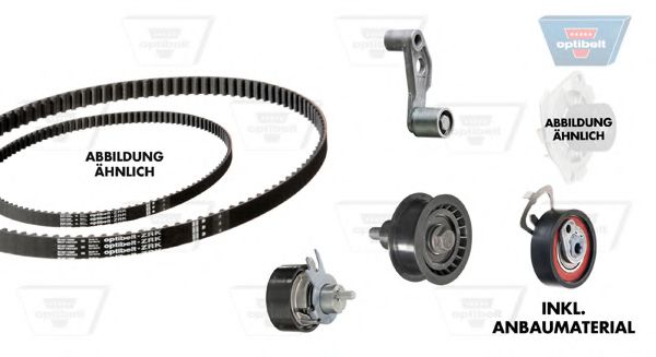 Set pompa apa + curea dintata 7