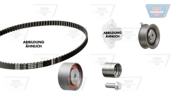 Set pompa apa + curea dintata 2