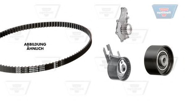 Set pompa apa + curea dintata 3