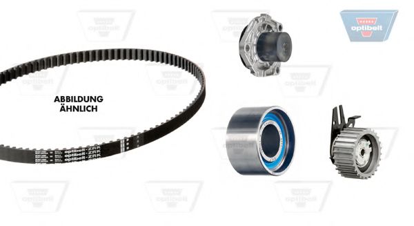 Set pompa apa + curea dintata 3