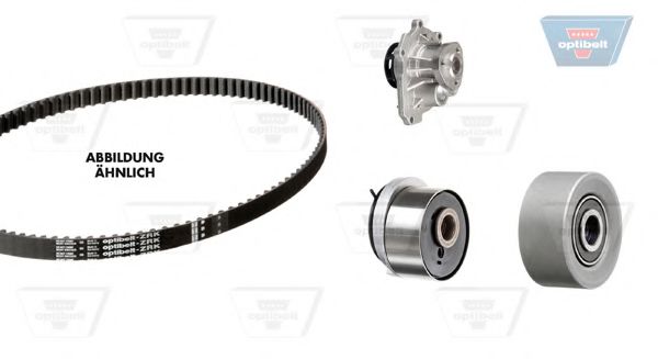 Set pompa apa + curea dintata 3