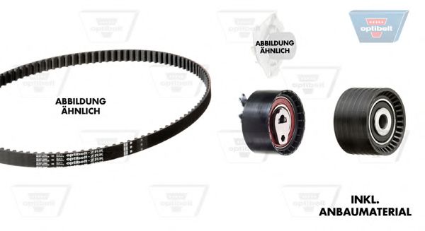 Set pompa apa + curea dintata 4