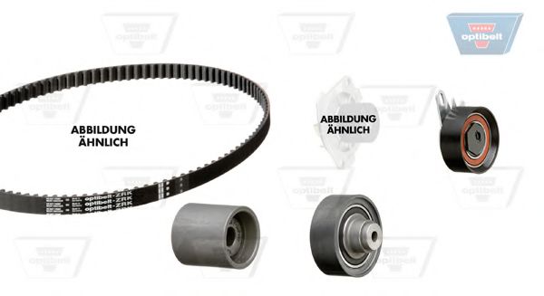 Set pompa apa + curea dintata 4