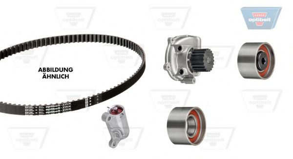 Set pompa apa + curea dintata 2