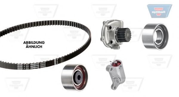Set pompa apa + curea dintata 4