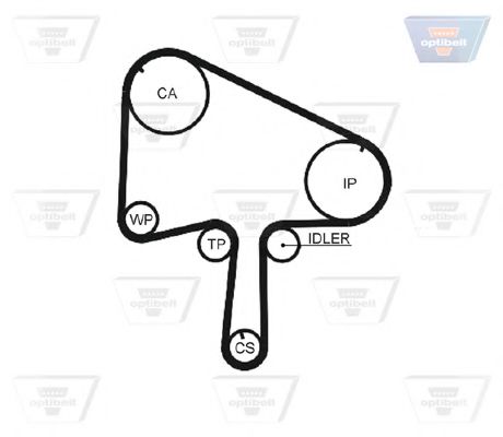 Curea de distributie 3
