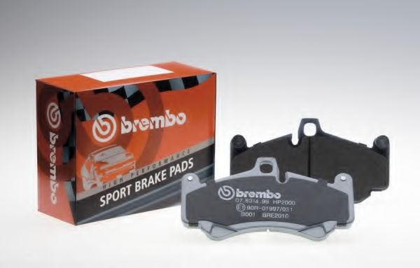 Set placute frana de performanta 2
