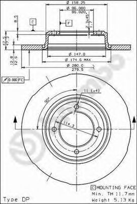Disc frana