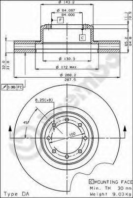 Disc frana