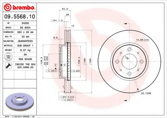 Disc frana