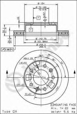 Disc frana
