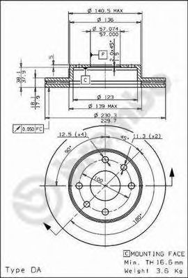 Disc frana