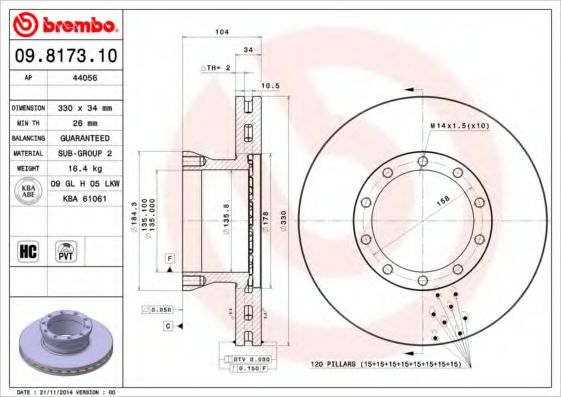 Disc frana
