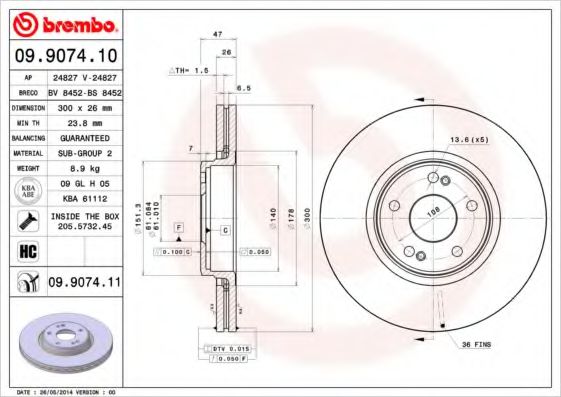 Disc frana