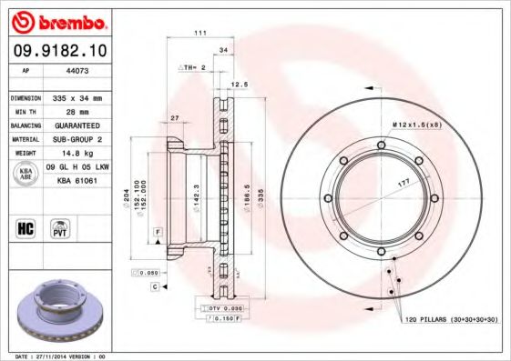 Disc frana