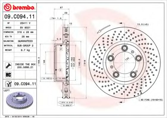 Disc frana