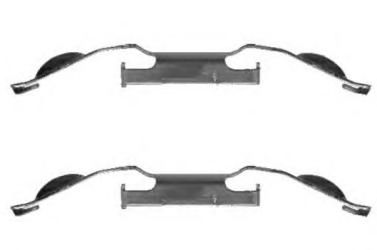 A 02 224 Set accesorii, etrier frana BREMBO 