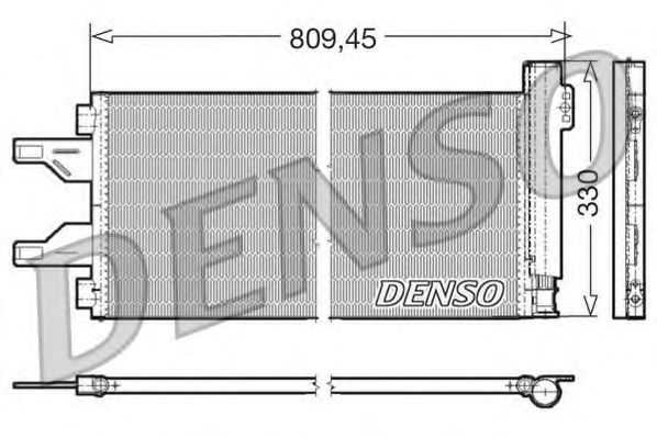 DCN07050 Condensator, climatizare DENSO 