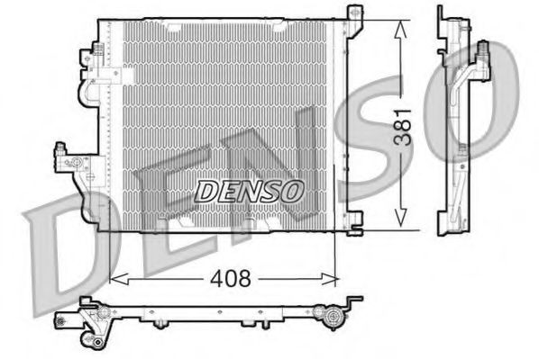 DCN20012 Condensator, climatizare DENSO 