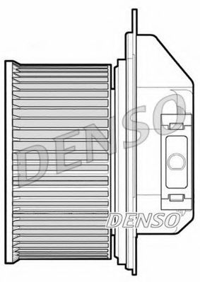 DEA01001 Ventilator, habitaclu DENSO 