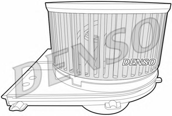 DEA02004 Ventilator, habitaclu DENSO 