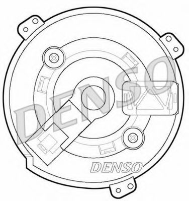 DEA09020 Ventilator, habitaclu DENSO 