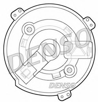 DEA09021 Ventilator, habitaclu DENSO 