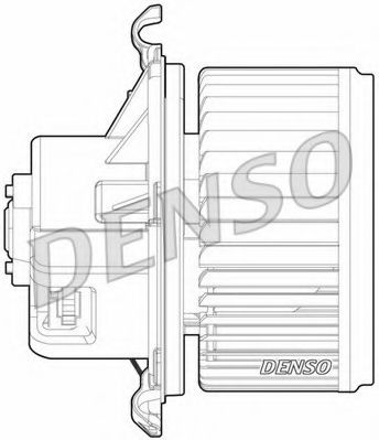 DEA09024 Ventilator, habitaclu DENSO 