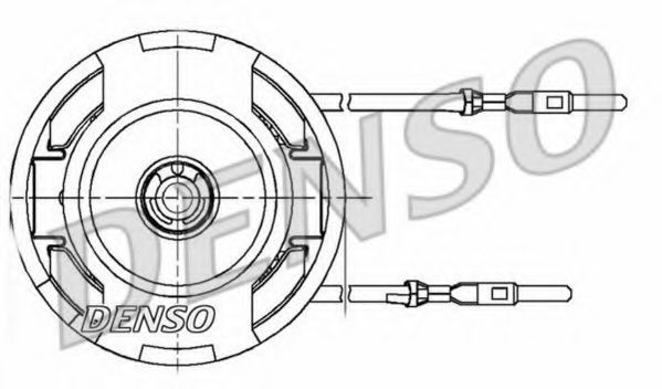DEA21002 Ventilator, habitaclu DENSO 