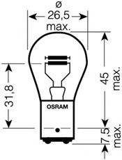Bec, lampa frana / lampa spate 2