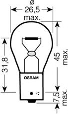 7507 Bec, semnalizator OSRAM 