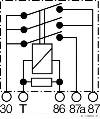 Releu, pompa combustibil