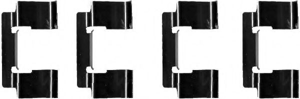 Set accesorii, placute frana