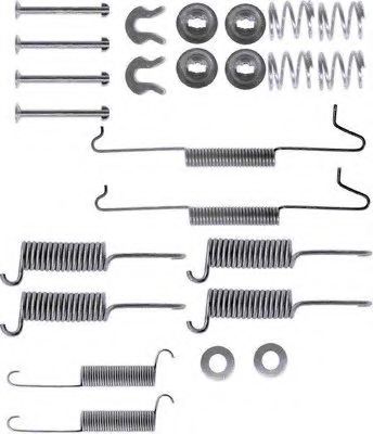 MBA571 Set accesorii, sabot de frana MINTEX 