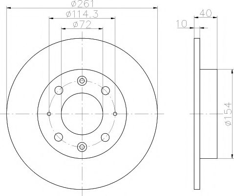 Disc frana
