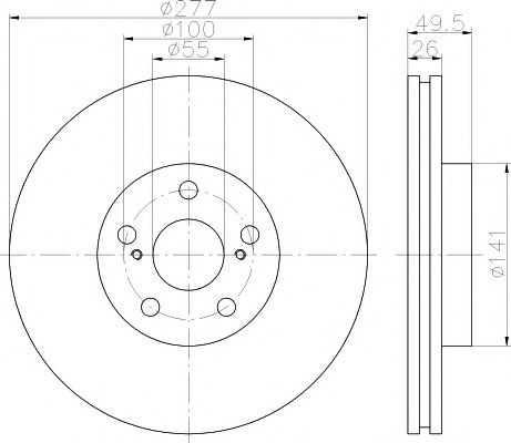 Disc frana