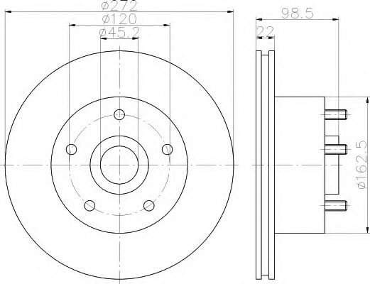Disc frana