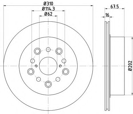 Disc frana