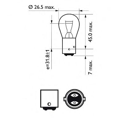 Bec, lampa frana / lampa spate 2