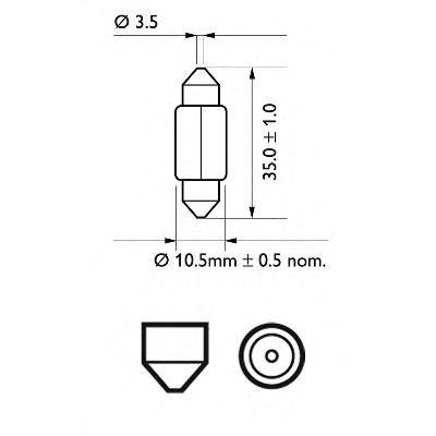 Bec, iluminare numar circulatie 2